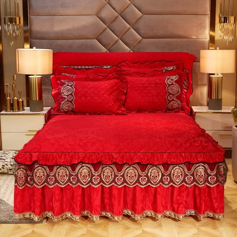 Coral Fleece Mattress Cover, Non-slip Sheet, Thick, Full-cover Bed Cover, Warm, Winter, Three-Piece Set
Coral Fleece Mattress Cover, Non-slip Sheet, Thick, Full-cover Bed Cover, Warm, Winter, Three-Piece Set