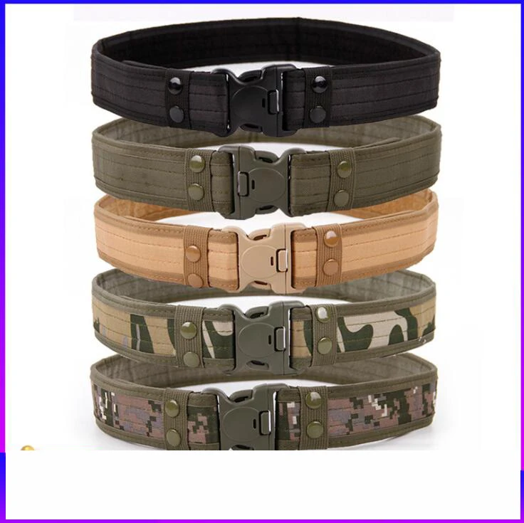 Tactical belt New Army Style Combat Belts Quick Release Men Canvas Waistband Outdoor Hunting
Tactical belt New Army Style Combat Belts Quick Release Men Canvas Waistband Outdoor Hunting
