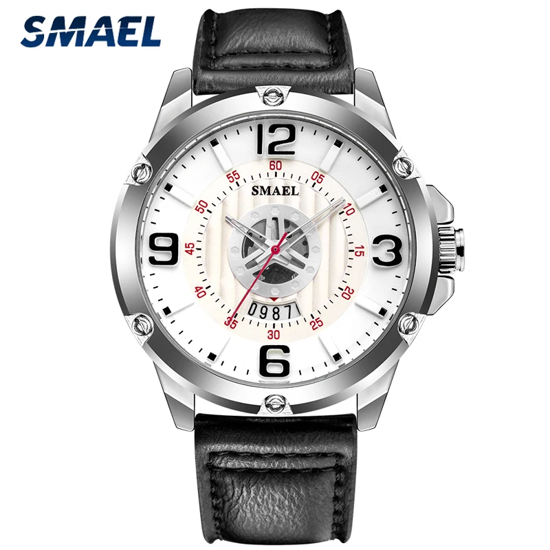 SMAEL Watches Mens Waterproof Analogue Clock Fashion Sport Waterproof Calendar Watch Men Wrist Watch Clock Relogio Masculino
SMAEL Watches Mens Waterproof Analogue Clock Fashion Sport Waterproof Calendar Watch Men Wrist Watch Clock Relogio Masculino