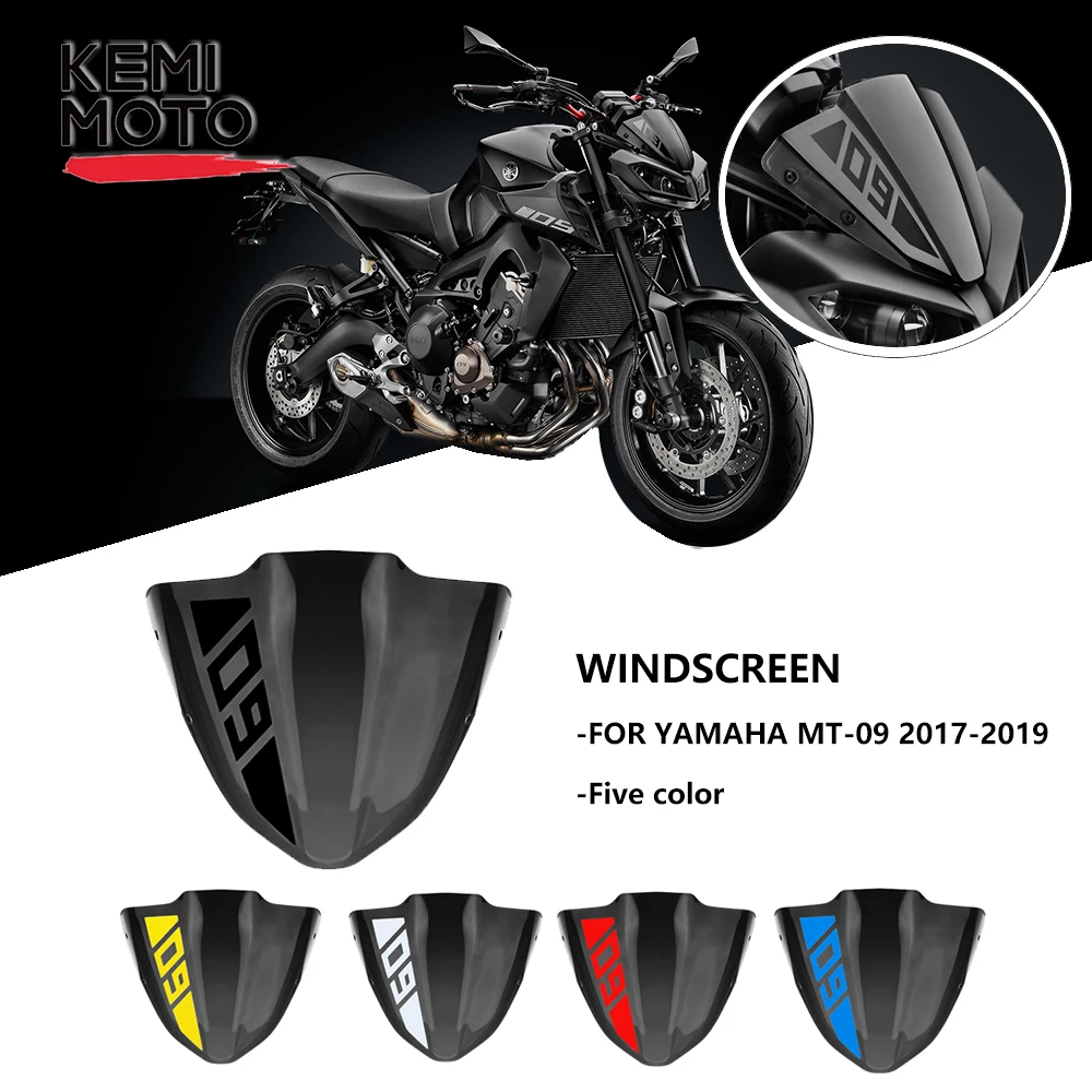 For Yamaha MT09 MT 09 Windscreen Motorcycle Accessories Small Windshield MT09 MT-09 FZ09 FZ-09 2017 2018 2019
For Yamaha MT09 MT 09 Windscreen Motorcycle Accessories Small Windshield MT09 MT-09 FZ09 FZ-09 2017 2018 2019