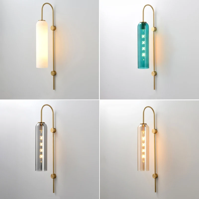 E27 Glass Wall Light Smoke gray Amber Milky White Green Glass Lamps for Bedroom Bedside Living Room Kitchen Wall Mount Lamp
E27 Glass Wall Light Smoke gray Amber Milky White Green Glass Lamps for Bedroom Bedside Living Room Kitchen Wall Mount Lamp