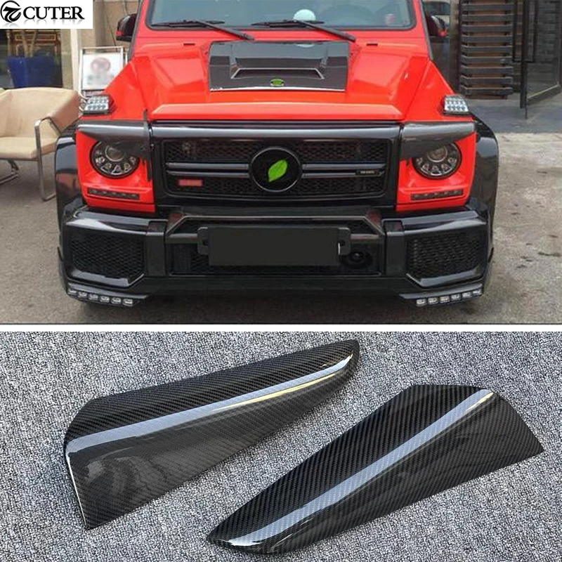 W463 G Class G500 G65 Carbon Fiber Light Eyebrow Cover Lampshade for Mercedes Benz W463 G55 G65 G63 Car Body Kit 08-14
W463 G Class G500 G65 Carbon Fiber Light Eyebrow Cover Lampshade for Mercedes Benz W463 G55 G65 G63 Car Body Kit 08-14