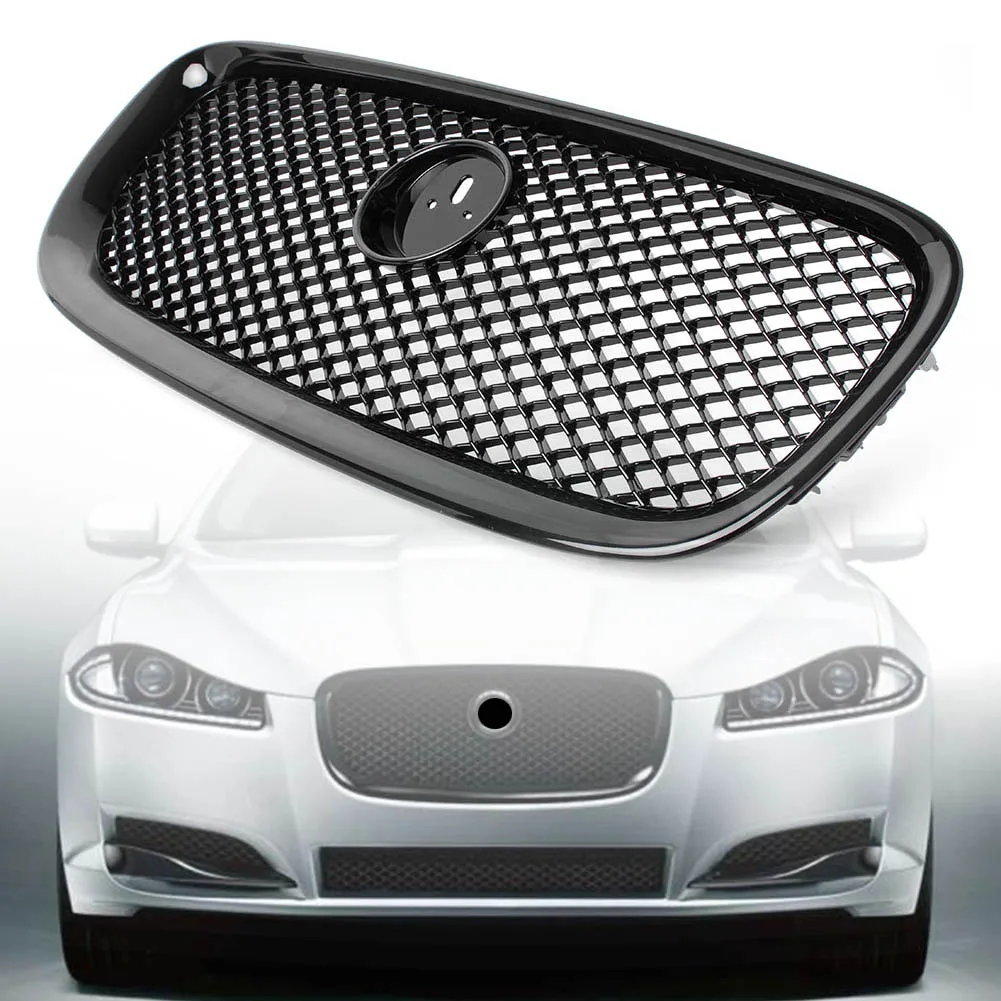Front Racing Grill w/ Logo For Jaguar XF XFR X250 2012 2013 2014 2015 Upper Mesh Grille with Emblem Car Accessories
Front Racing Grill w/ Logo For Jaguar XF XFR X250 2012 2013 2014 2015 Upper Mesh Grille with Emblem Car Accessories