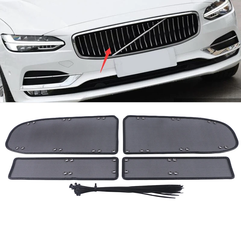 Автомобильная решетка для Volvo S90, 2016, 2017, 2018, 2019, 2021, нержавеющая сталь, 4 шт./компл.
Автомобильная решетка для Volvo S90, 2016, 2017, 2018, 2019, 2021, нержавеющая сталь, 4 шт./компл.
