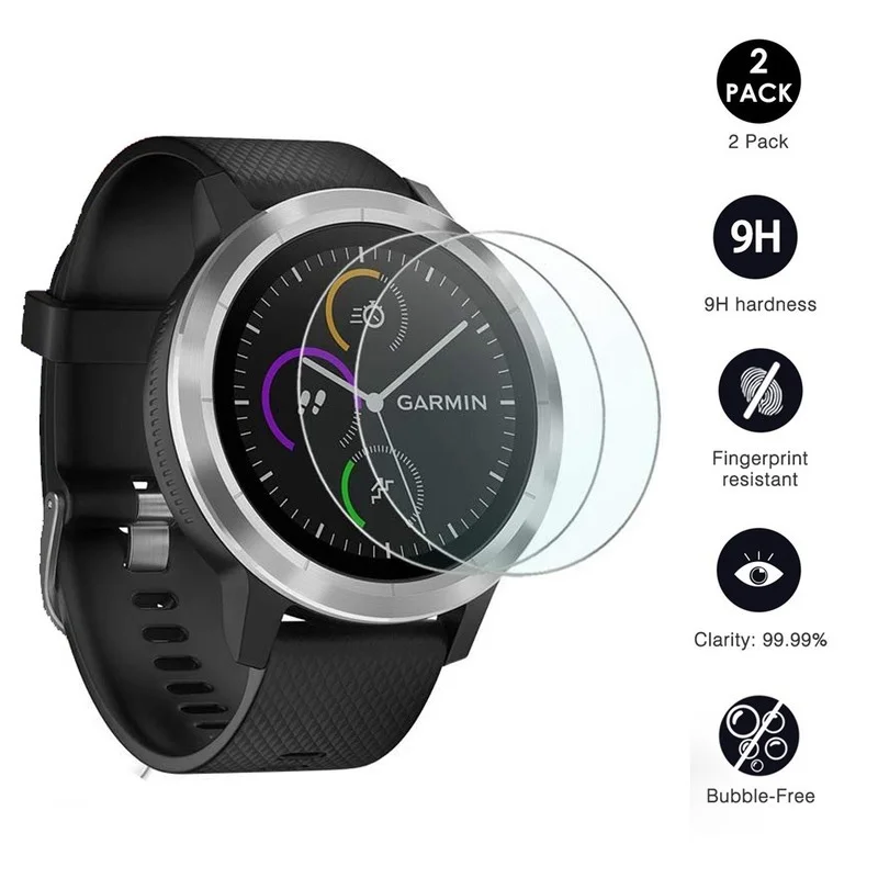 2pcs/lot Tempered Glass for Garmin Fenix 5 5s Vivosport Vivoactive HR 3 Approach S60 S6 Screen Protector Protective Film
2pcs/lot Tempered Glass for Garmin Fenix 5 5s Vivosport Vivoactive HR 3 Approach S60 S6 Screen Protector Protective Film