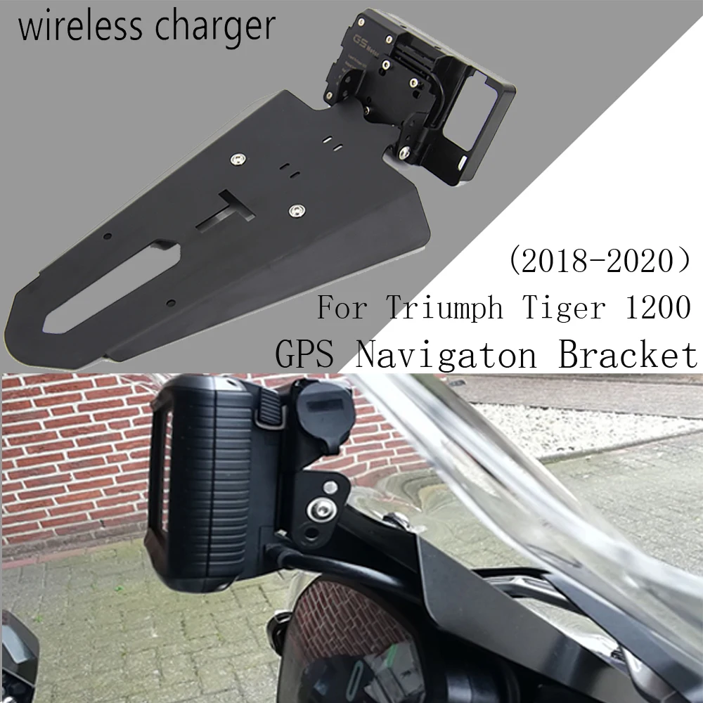 NEW Motorcycle For Triumph Tiger 1200 Front Phone Stand Holder Smartphone Phone GPS Navigaton Plate Bracket 2018 2019 2020
NEW Motorcycle For Triumph Tiger 1200 Front Phone Stand Holder Smartphone Phone GPS Navigaton Plate Bracket 2018 2019 2020