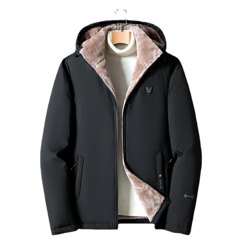 DIMUSI Winter Men's Bomber Jackets Casual Male Outwear Fleece Warm Windbreaker Padded Coats Man Business Hooded Jacket Clothing
DIMUSI Winter Men's Bomber Jackets Casual Male Outwear Fleece Warm Windbreaker Padded Coats Man Business Hooded Jacket Clothing