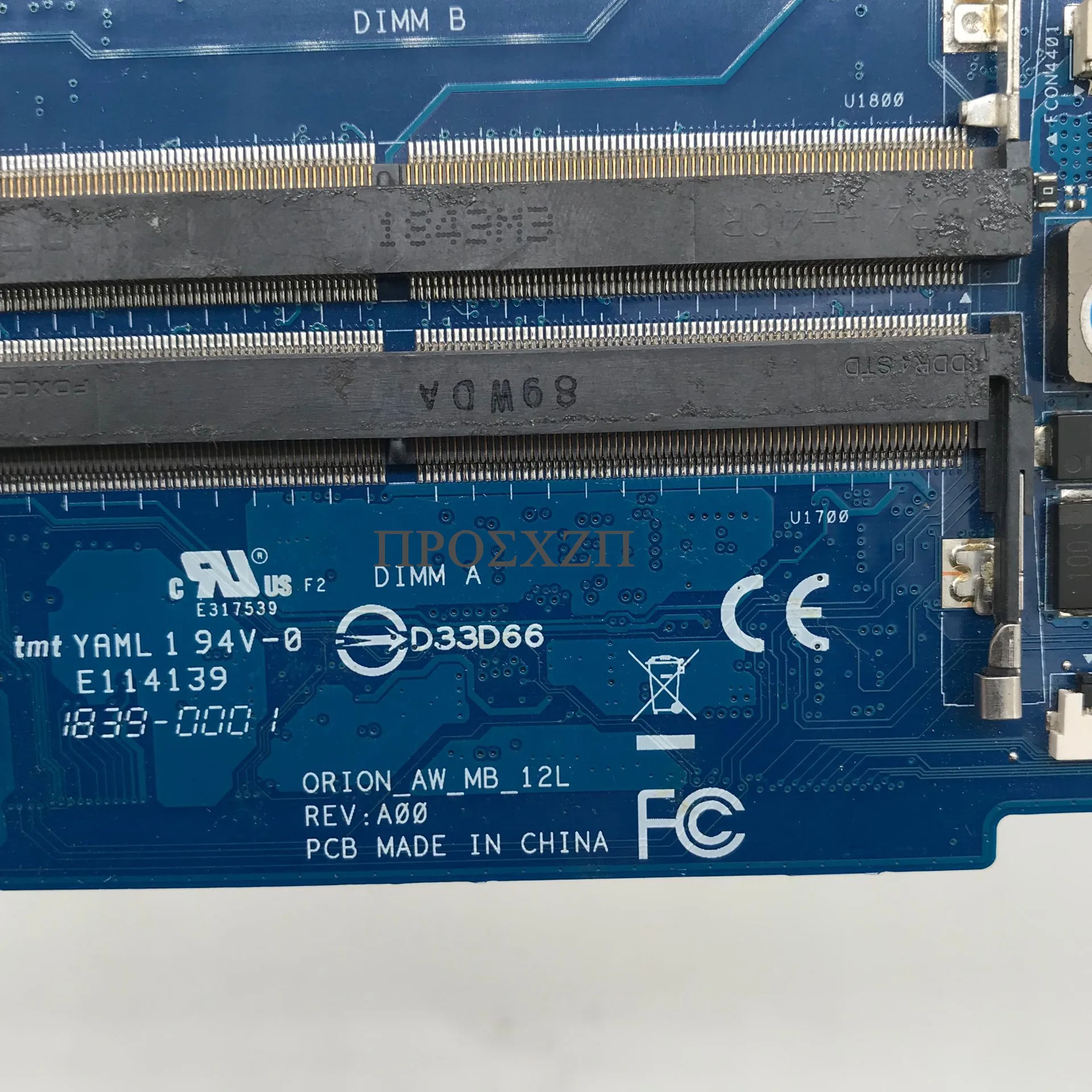 CN-0CNR45 0CNR45 CNR45 High Quality For Dell M15 Laptop Motherboard ORION-AW-MB-12L W/ I7-8750H CPU GTX1070 GPU100% Working Well
CN-0CNR45 0CNR45 CNR45 High Quality For Dell M15 Laptop Motherboard ORION-AW-MB-12L W/ I7-8750H CPU GTX1070 GPU100% Working Well