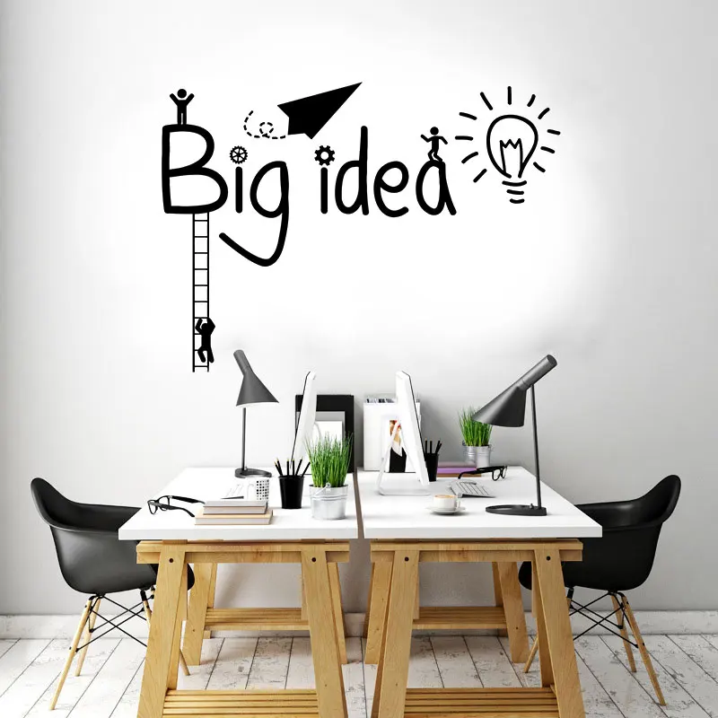 Office Vinyl Wall Sticker Creative Office Place Decoration Office Light Bulb Decal Mural Studio Art Deco Home Decoration bg17
Office Vinyl Wall Sticker Creative Office Place Decoration Office Light Bulb Decal Mural Studio Art Deco Home Decoration bg17