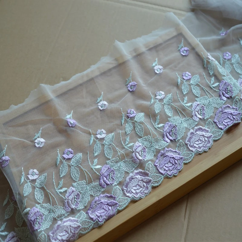 10Meters Purple Mesh Lace Trim Floral Embroidery Fabrics For Bra Underwear Clothing Accessories Dress Sewing Applique Costume
10Meters Purple Mesh Lace Trim Floral Embroidery Fabrics For Bra Underwear Clothing Accessories Dress Sewing Applique Costume