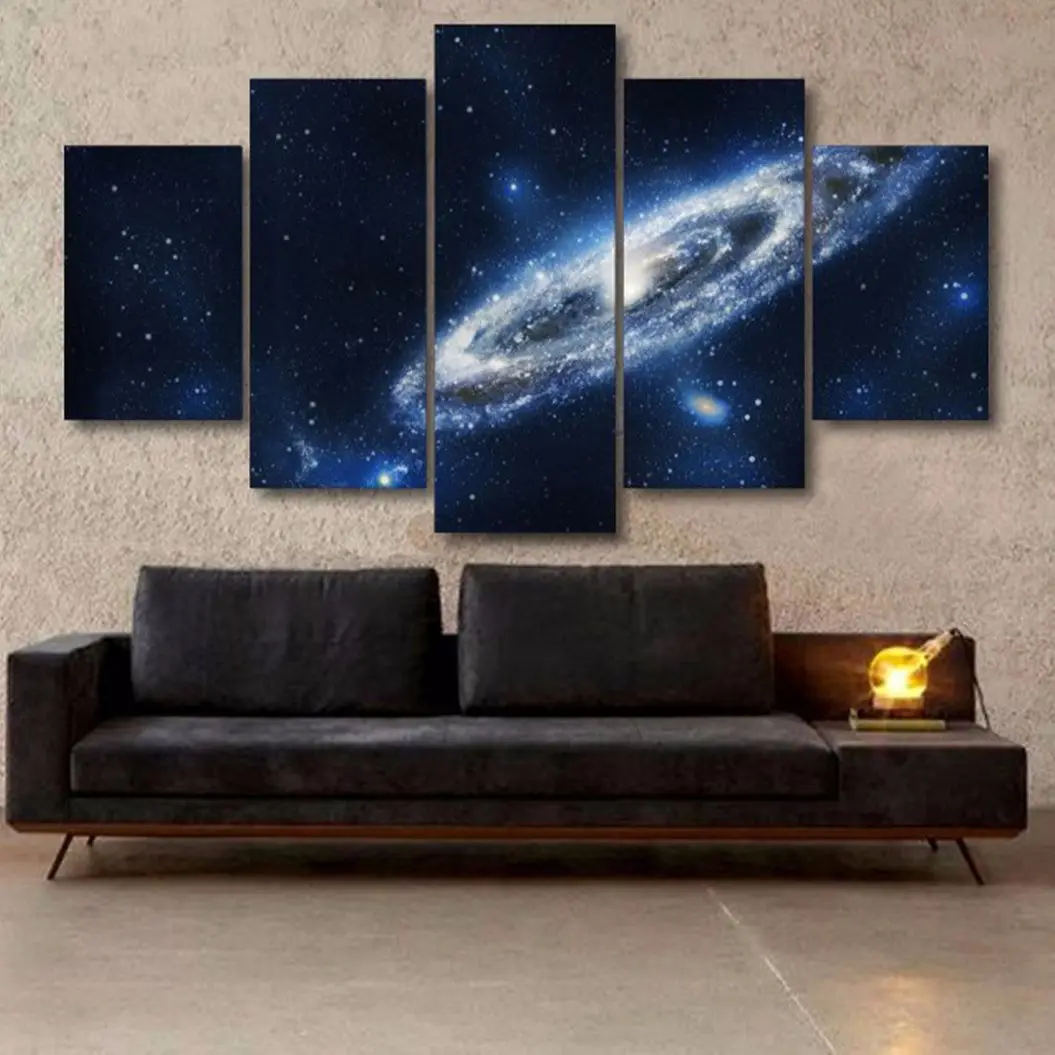 No Framed Canvas 5 Pieces Outer Space Fantasy Universe Planet Wall Art HD Posters Pictures Paintings Home Decor for Living Room
No Framed Canvas 5 Pieces Outer Space Fantasy Universe Planet Wall Art HD Posters Pictures Paintings Home Decor for Living Room