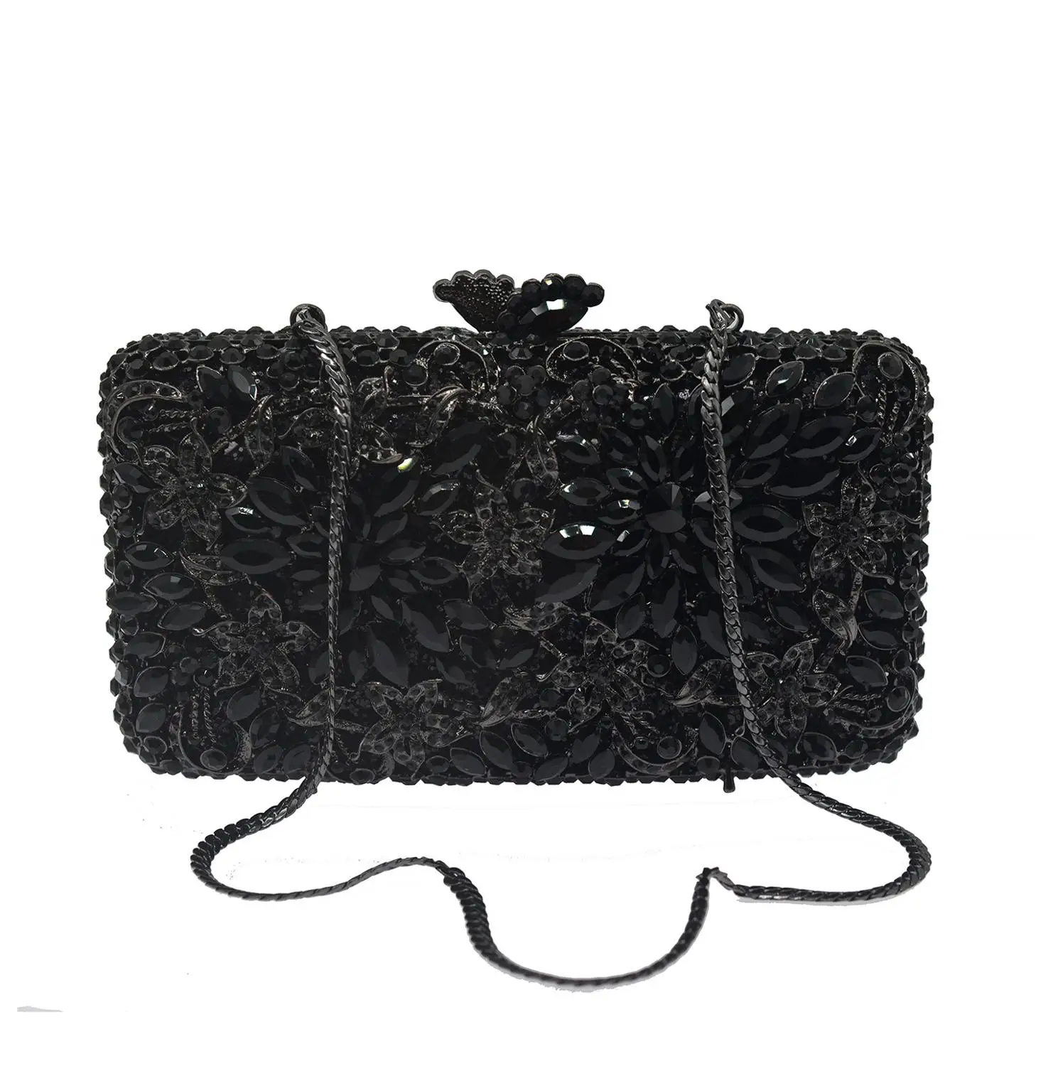 XIYUAN Women Crystal Black Clutch purse Ladies Stones Handbags Rhinestone Clutches Handbag Bridal Crossbody Bags Orange Purse
XIYUAN Women Crystal Black Clutch purse Ladies Stones Handbags Rhinestone Clutches Handbag Bridal Crossbody Bags Orange Purse