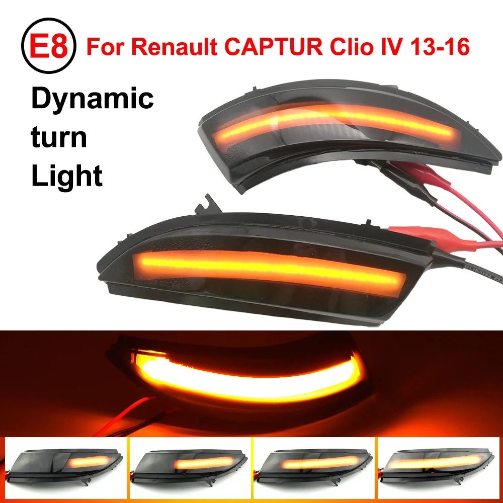 Светодиодный сигнал поворота для Renault Clio MK4 Captur Kaptur Lutecia Samsung QM3, динамический индикатор, мигающий указатель поворота, автомобильные аксессуары
Светодиодный сигнал поворота для Renault Clio MK4 Captur Kaptur Lutecia Samsung QM3, динамический индикатор, мигающий указатель поворота, автомобильные аксессуары