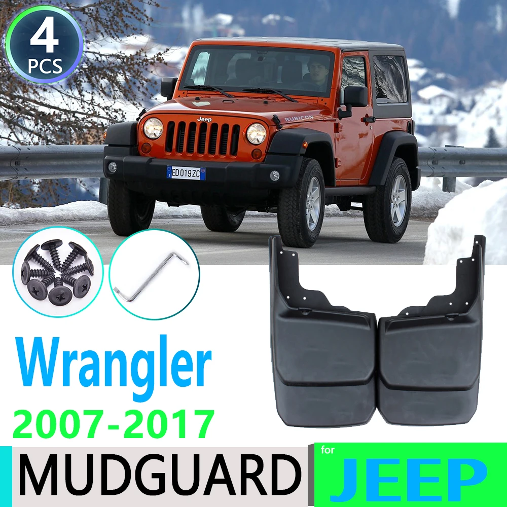 for Jeep Wrangler JK 2007~2017 2009 2010 2012 2013 2014 2015 2016 Fender Mudguard Mud Flaps Guard Splash Flap Car Accessories
for Jeep Wrangler JK 2007~2017 2009 2010 2012 2013 2014 2015 2016 Fender Mudguard Mud Flaps Guard Splash Flap Car Accessories