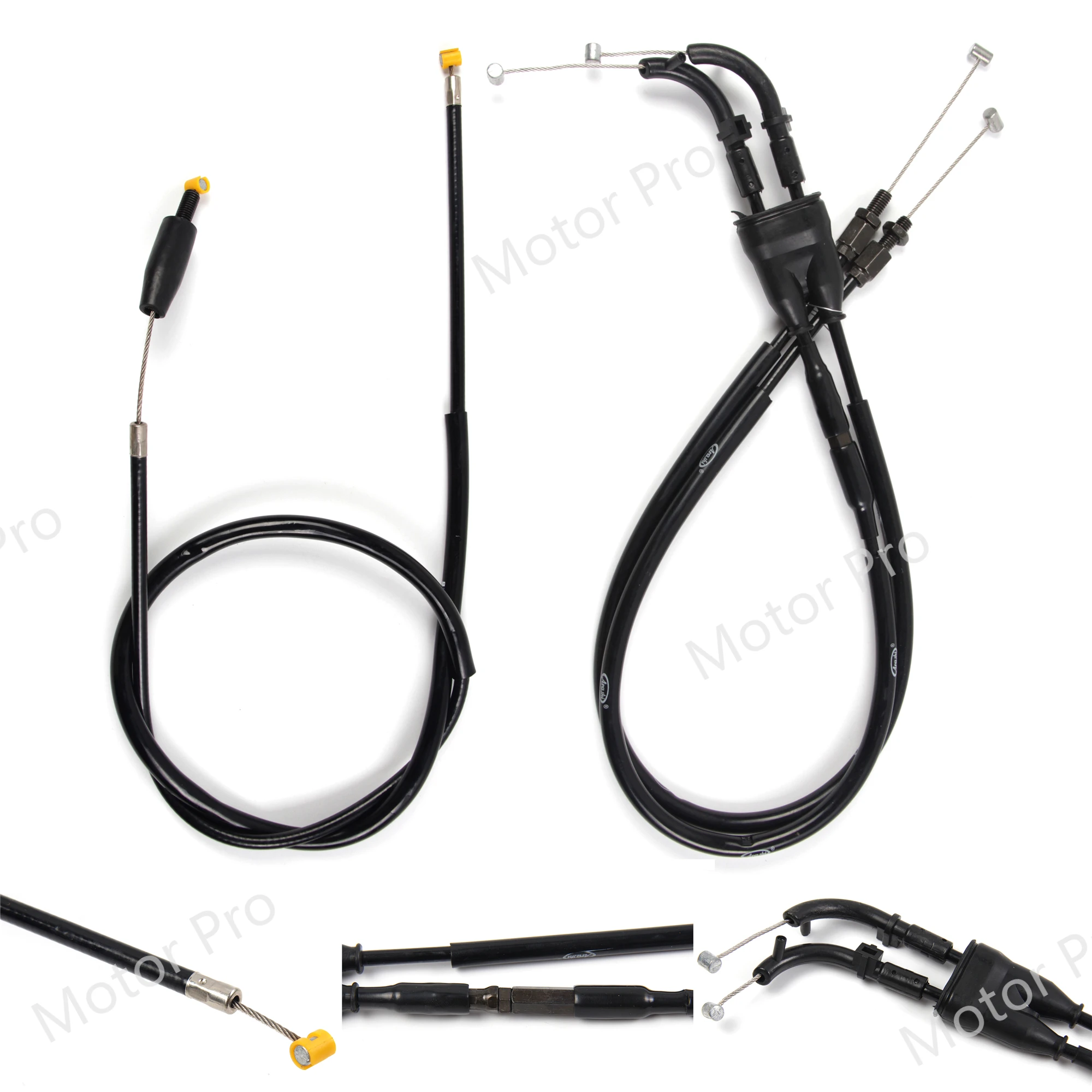 For Yamaha YZF R6 2006 - 2012 Stainless Steel Throttle Clutch Cable Kit Wire Motorcycle Accessories YZF-R6 2008 2009 2010 2011
For Yamaha YZF R6 2006 - 2012 Stainless Steel Throttle Clutch Cable Kit Wire Motorcycle Accessories YZF-R6 2008 2009 2010 2011