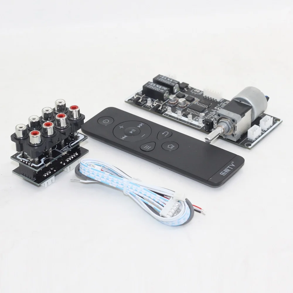 Remote control front / volume control board / motor potentiometer / audio source signal selection switch board
Remote control front / volume control board / motor potentiometer / audio source signal selection switch board