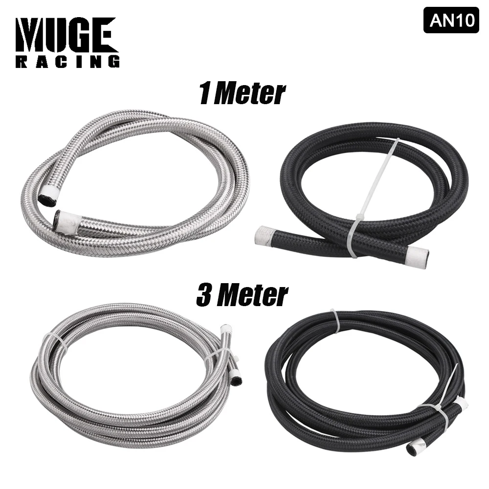AN10 10AN 1 3 Meter Black Silver Nylon Stainless Steel Braided Fuel Oil Gas Cooler Line Hose CPE Rubber Hose Tube HR016-AN10
AN10 10AN 1 3 Meter Black Silver Nylon Stainless Steel Braided Fuel Oil Gas Cooler Line Hose CPE Rubber Hose Tube HR016-AN10
