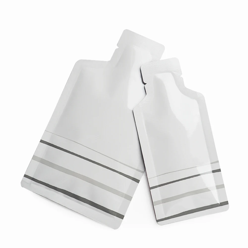 200pcs Open Bottom White Aluminum Foil Package Bag Heat Seal Coffee Powder Liquid Packaging Metal Food Bags with Notch
200pcs Open Bottom White Aluminum Foil Package Bag Heat Seal Coffee Powder Liquid Packaging Metal Food Bags with Notch