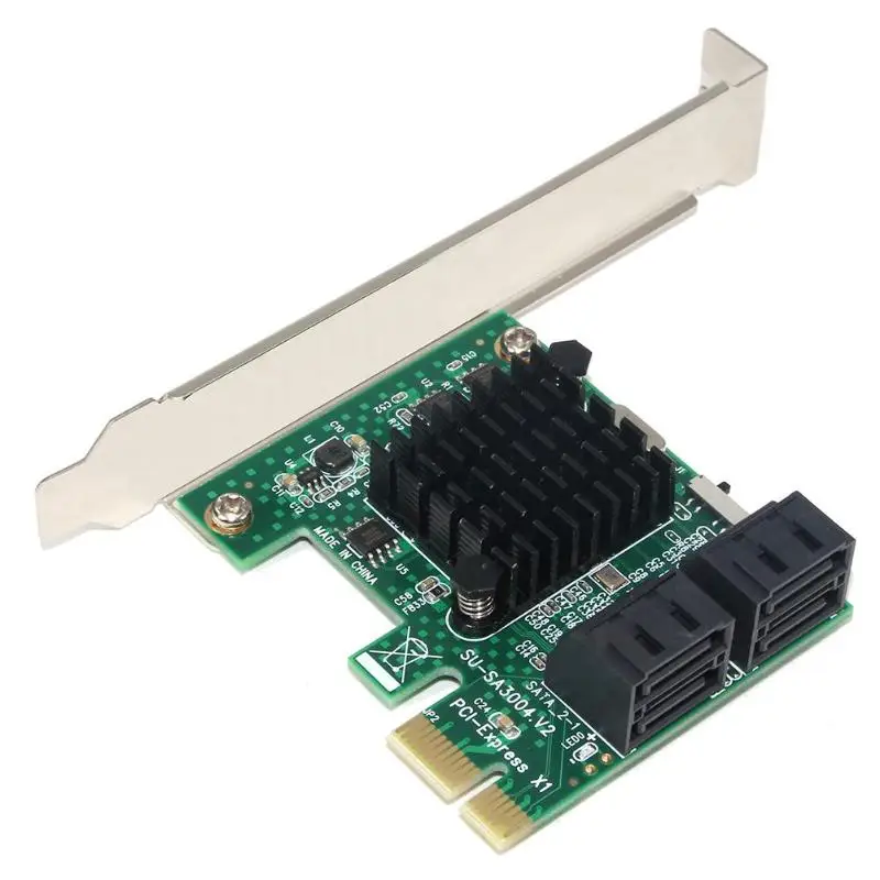 H1111Z добавить на карты PCIE/PCI-E/PCI Express SATA3 SATA 3 контроллер SATA мультипликатор/расширение PCI E адаптер + низкопрофильный кронштейн
H1111Z добавить на карты PCIE/PCI-E/PCI Express SATA3 SATA 3 контроллер SATA мультипликатор/расширение PCI E адаптер + низкопрофильный кронштейн