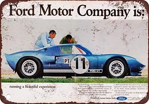 1965 Ford GT retro metal signboard tin Poster Wall Art Deco dilapidated gift elegant fit 12x8 inch
1965 Ford GT retro metal signboard tin Poster Wall Art Deco dilapidated gift elegant fit 12x8 inch
