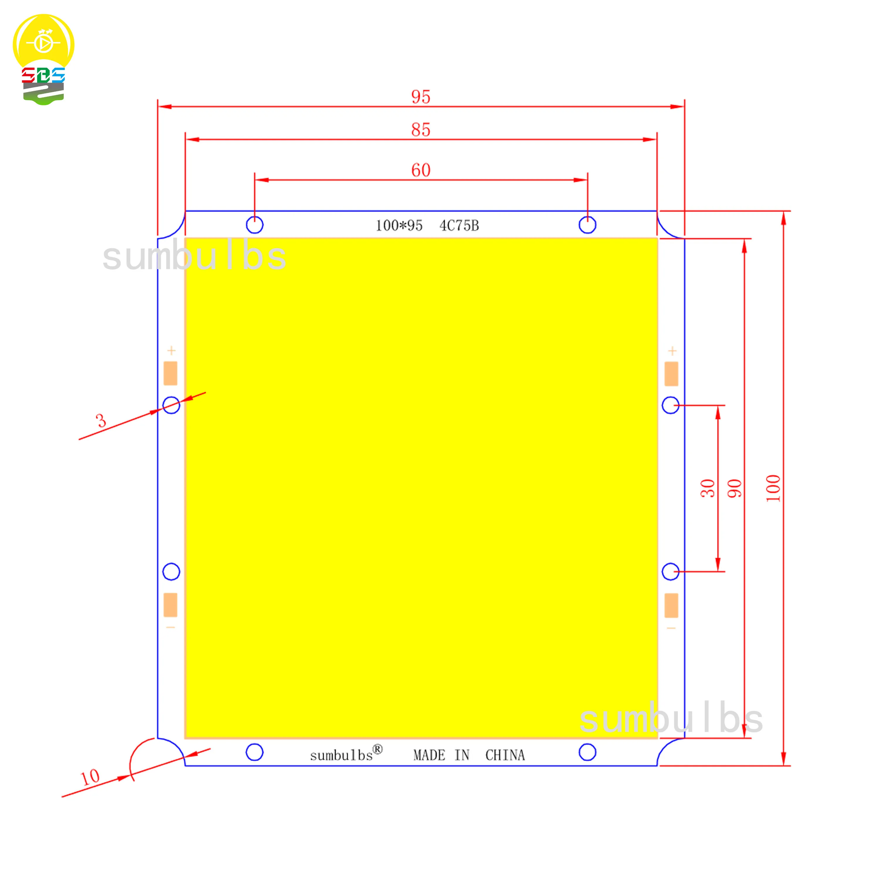 10PCS/Lot Square Ultra Bright 50W COB LED Panel Light Lamp 100*95mm Warm Cold White DC 12V Bulb for Outdoor Lamp
10PCS/Lot Square Ultra Bright 50W COB LED Panel Light Lamp 100*95mm Warm Cold White DC 12V Bulb for Outdoor Lamp