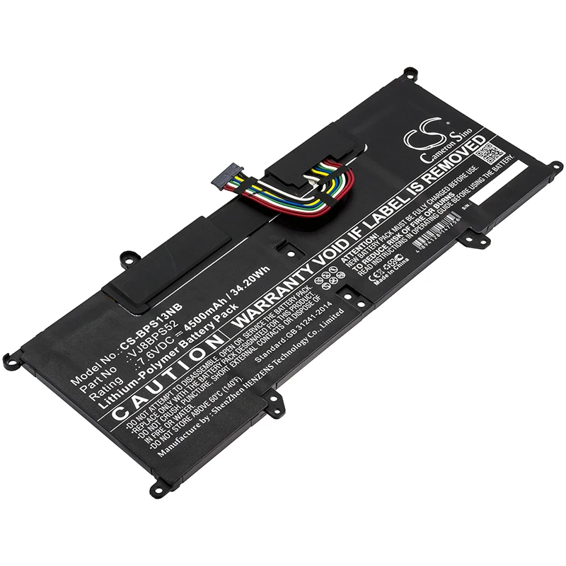 CS 4500mAh/34.20Wh battery for Sony SX14,VJS131C0411B, VJ-S13-1X0111B, VJS132C0411B, VJS132C0511B, VJS132C0611S,
CS 4500mAh/34.20Wh battery for Sony SX14,VJS131C0411B, VJ-S13-1X0111B, VJS132C0411B, VJS132C0511B, VJS132C0611S,