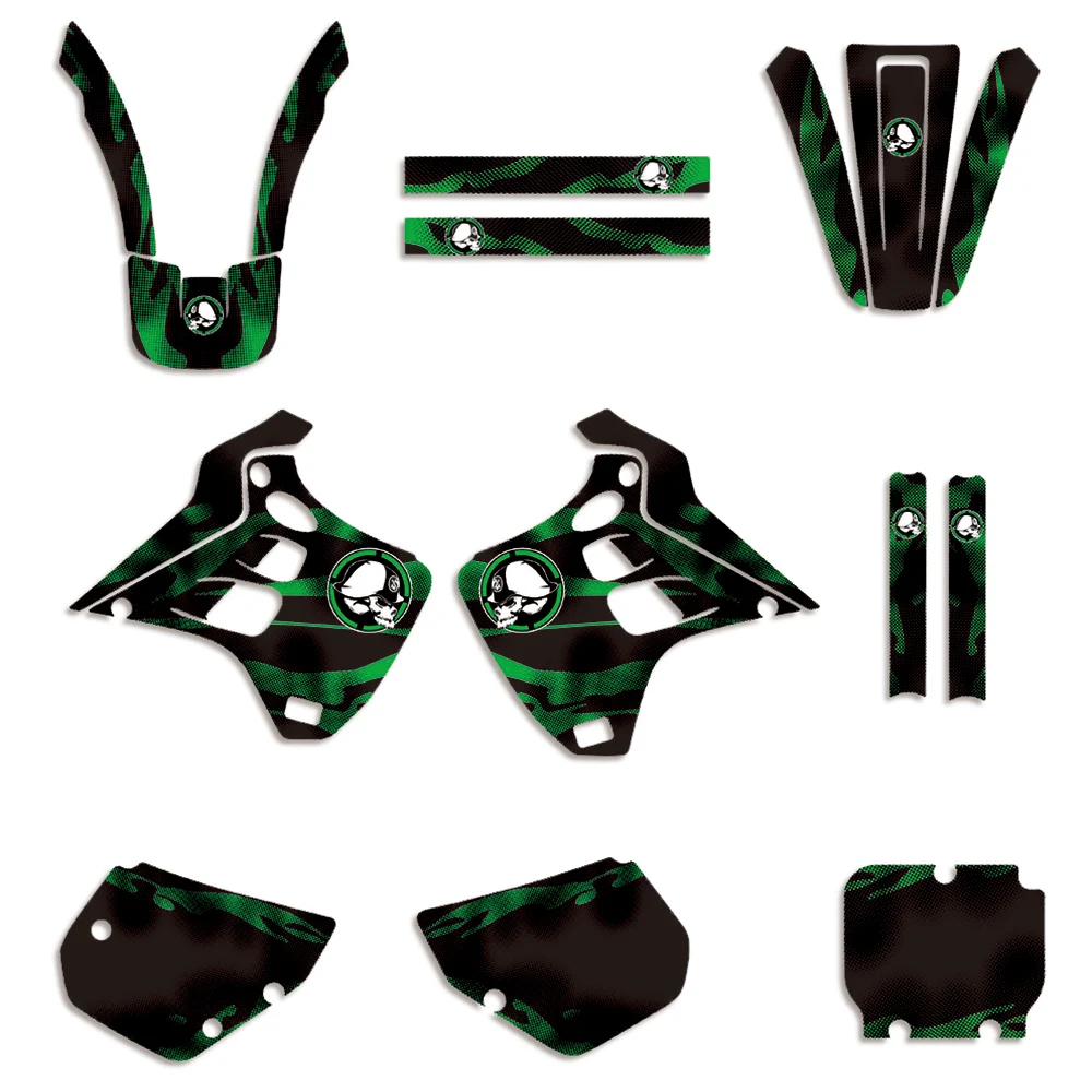 Motorcycle Sticker Graphic Decal Kit Dekor Enduro DECO For Kawasaki KX125 KX250 1992 1993
Motorcycle Sticker Graphic Decal Kit Dekor Enduro DECO For Kawasaki KX125 KX250 1992 1993