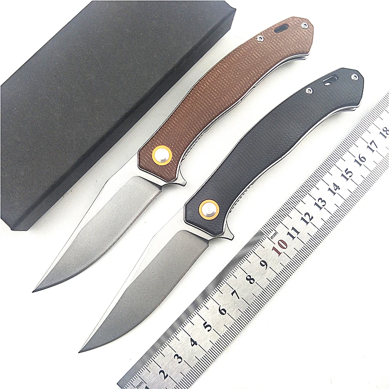 Kesiwo GT958 D2 Folding Pocket Knife Flax Fiber Handle Quick Open Ball Bearing Utility Camping Hunting Fishing Outdoor EDC Knife
Kesiwo GT958 D2 Folding Pocket Knife Flax Fiber Handle Quick Open Ball Bearing Utility Camping Hunting Fishing Outdoor EDC Knife
