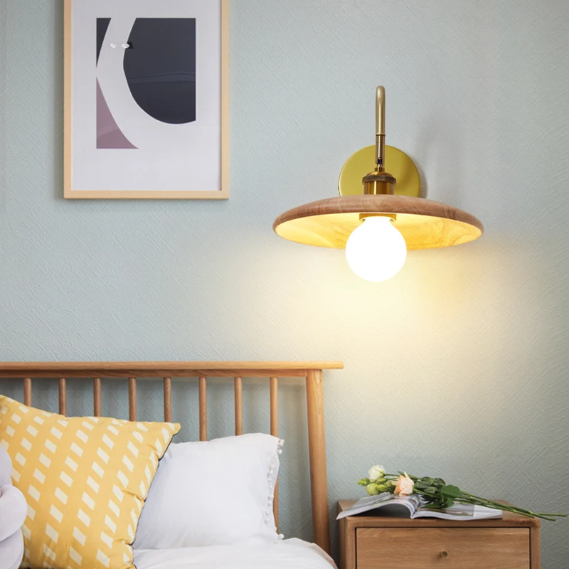 Wood LED Wall Lamp LED Wall Lights Modern Bedroom Bedside Aisle Children's Room Home Reading Lamp indoor lighting rotate E27
Wood LED Wall Lamp LED Wall Lights Modern Bedroom Bedside Aisle Children's Room Home Reading Lamp indoor lighting rotate E27