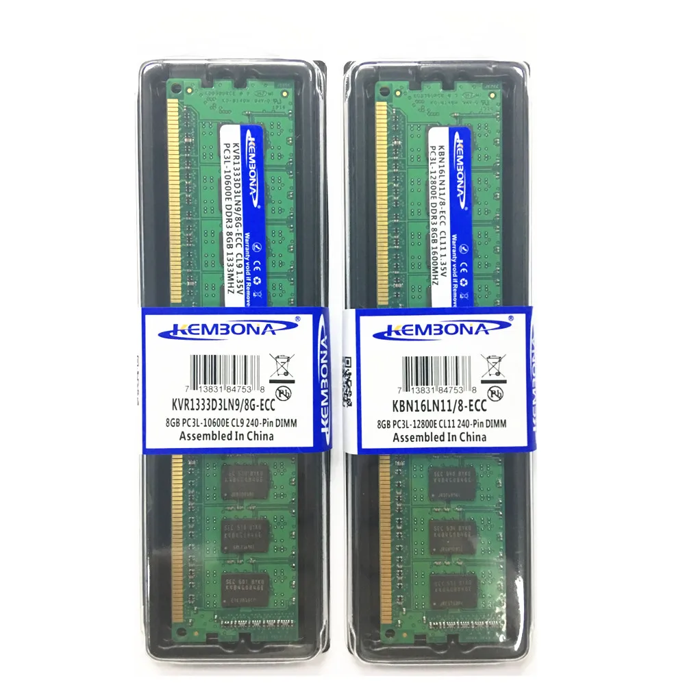 KEMBONA DDR3 ECC 8G 18chips 1600mhz/1333mhz 1.35v Low Power Ram Memory ecc best price ddr3 ecc ram ddr3 8gb ecc
KEMBONA DDR3 ECC 8G 18chips 1600mhz/1333mhz 1.35v Low Power Ram Memory ecc best price ddr3 ecc ram ddr3 8gb ecc