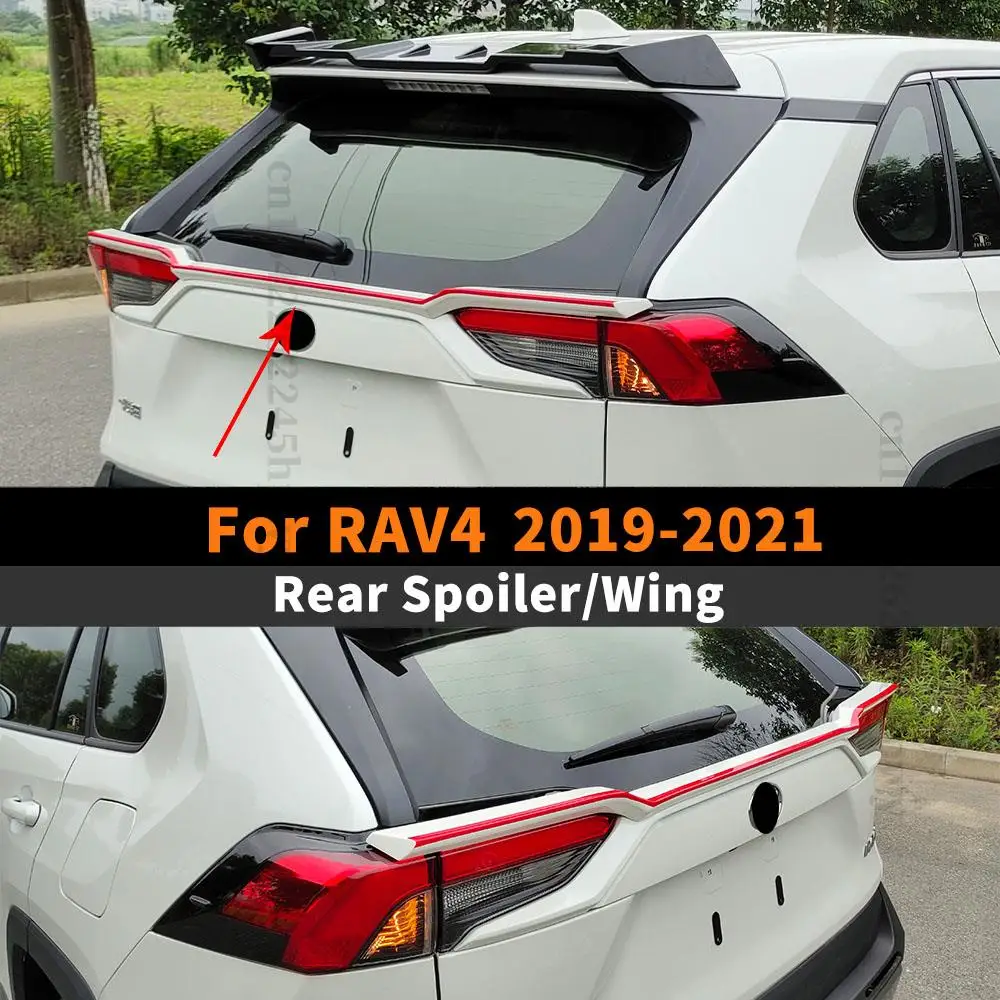 Air Deflector Refit Roof Rear Spoiler Wing Exterior Part Tail Air Deflector Decoration Tuning For Toyota RAV4 2019 2020 2021
Air Deflector Refit Roof Rear Spoiler Wing Exterior Part Tail Air Deflector Decoration Tuning For Toyota RAV4 2019 2020 2021