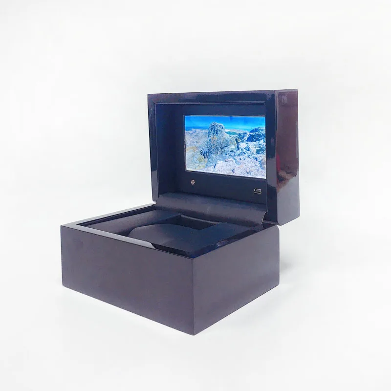Chinese Homemade 4.3 Inch LCD Screen Video Box Wood Material For Single Watch Packaging
Chinese Homemade 4.3 Inch LCD Screen Video Box Wood Material For Single Watch Packaging