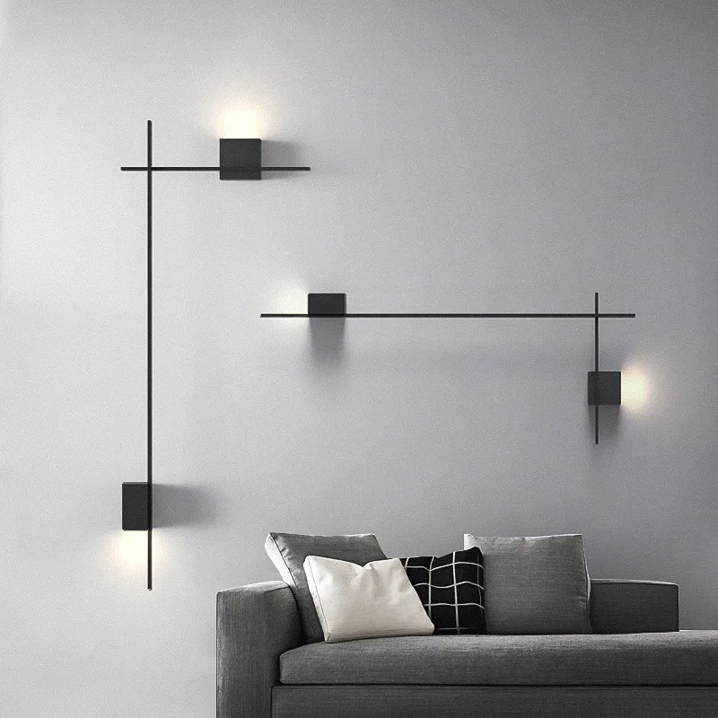 Nordic Minimalist Strip Combination Aluminum Wall Lamp Staircase Aisle Lighting Living Room Sofa Background Lights
Nordic Minimalist Strip Combination Aluminum Wall Lamp Staircase Aisle Lighting Living Room Sofa Background Lights