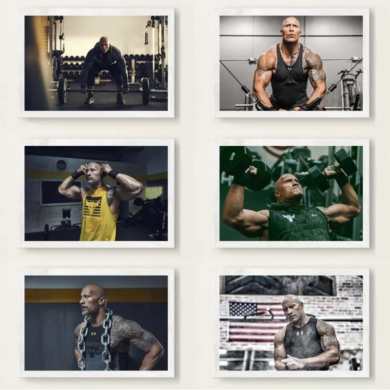The Rock Dwayne Johnson Workout Fitness Bodybuilding Muscle Art Painting Vintage Canvas Poster Decor Fitness Room Wall Picture
The Rock Dwayne Johnson Workout Fitness Bodybuilding Muscle Art Painting Vintage Canvas Poster Decor Fitness Room Wall Picture
