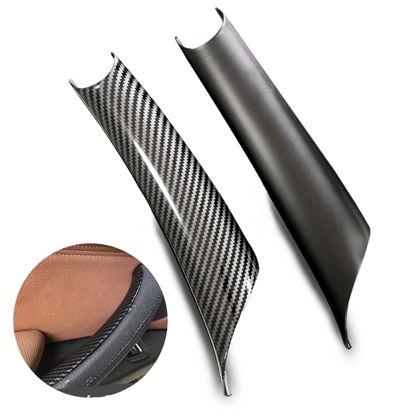 For BMW X5 X6 E70 E71 F15 F16 Car Interior Door Pull Handle Protective Cover Carbon Fiber Texture Trim Decoration
For BMW X5 X6 E70 E71 F15 F16 Car Interior Door Pull Handle Protective Cover Carbon Fiber Texture Trim Decoration