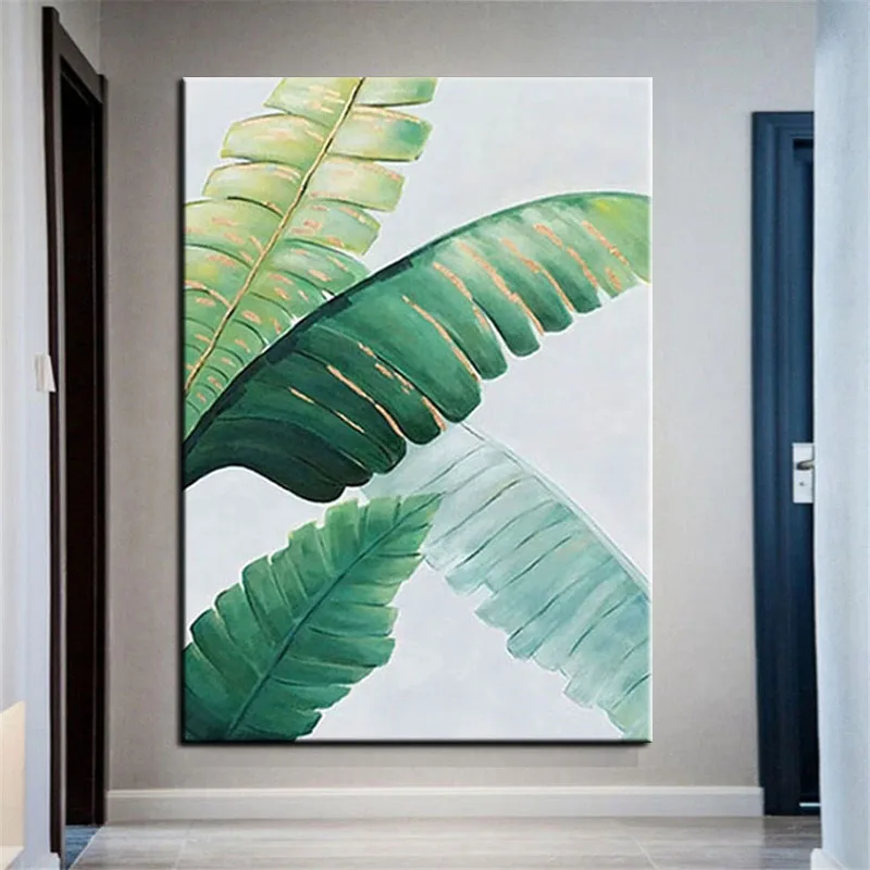 100% Hand Painted Oil Painting Modern Home Wall Decoration New Design Abstract Leaf Canvas Wall Art Showpiece Wall Pictures
100% Hand Painted Oil Painting Modern Home Wall Decoration New Design Abstract Leaf Canvas Wall Art Showpiece Wall Pictures