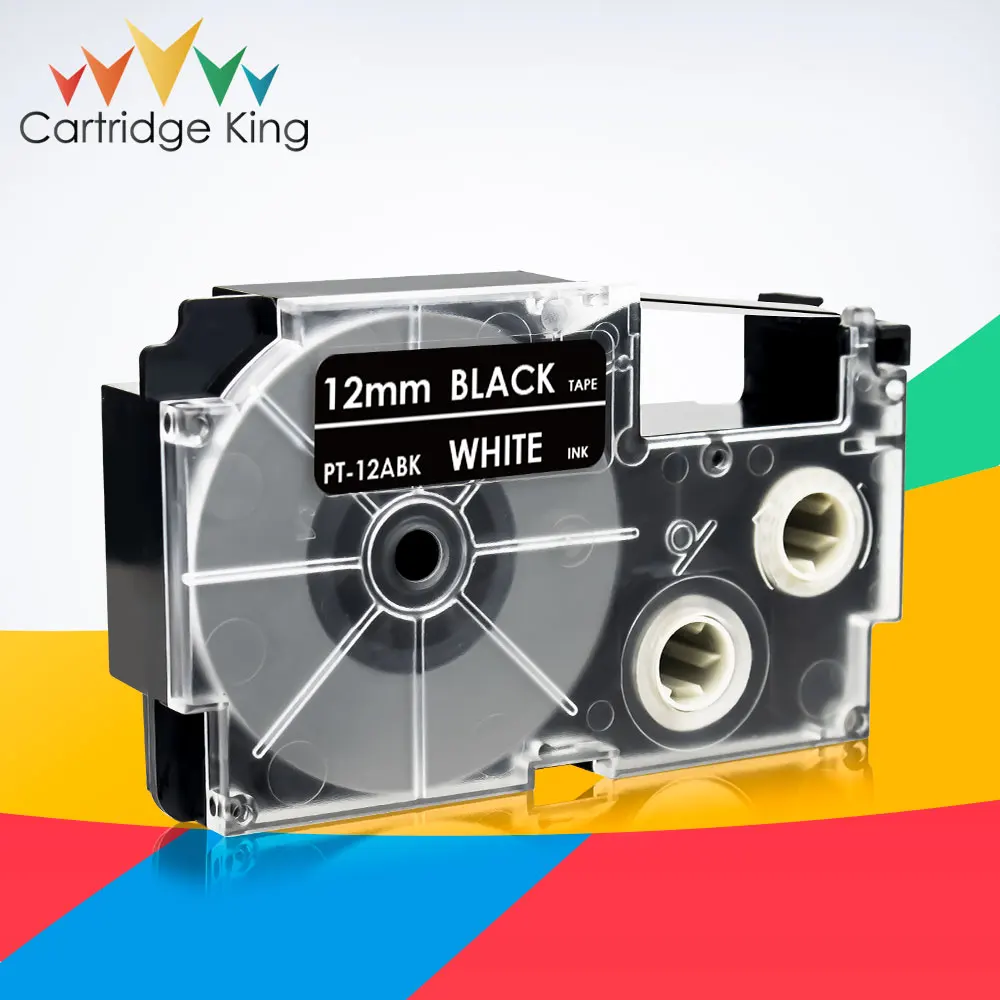 Label Tape XR-12ABK White on Black 12mm*8m Tapes Compatible for Casio KL60 KL100 KL120 KL750 KL780 KL820 KL7000 KL-7200 Printer
Label Tape XR-12ABK White on Black 12mm*8m Tapes Compatible for Casio KL60 KL100 KL120 KL750 KL780 KL820 KL7000 KL-7200 Printer