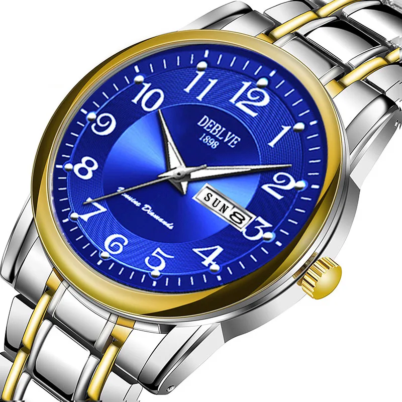 Classic Scale Men's Watches Steel Band Fashion Luxury Luminous Quartz Watch For Man Dual Calendar Male Clock reloj hombre Clock
Classic Scale Men's Watches Steel Band Fashion Luxury Luminous Quartz Watch For Man Dual Calendar Male Clock reloj hombre Clock