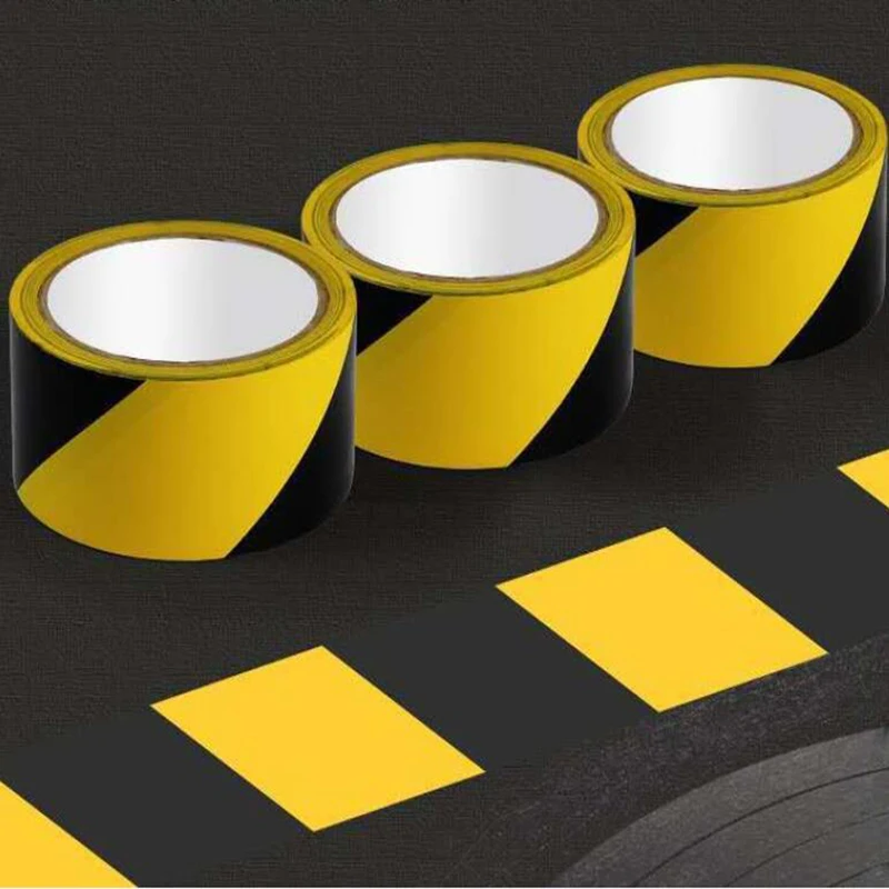 Warning tape PVC black and yellow zebra crossing warning dust-free landmark sticker floor floor tape color lined floor tape
Warning tape PVC black and yellow zebra crossing warning dust-free landmark sticker floor floor tape color lined floor tape