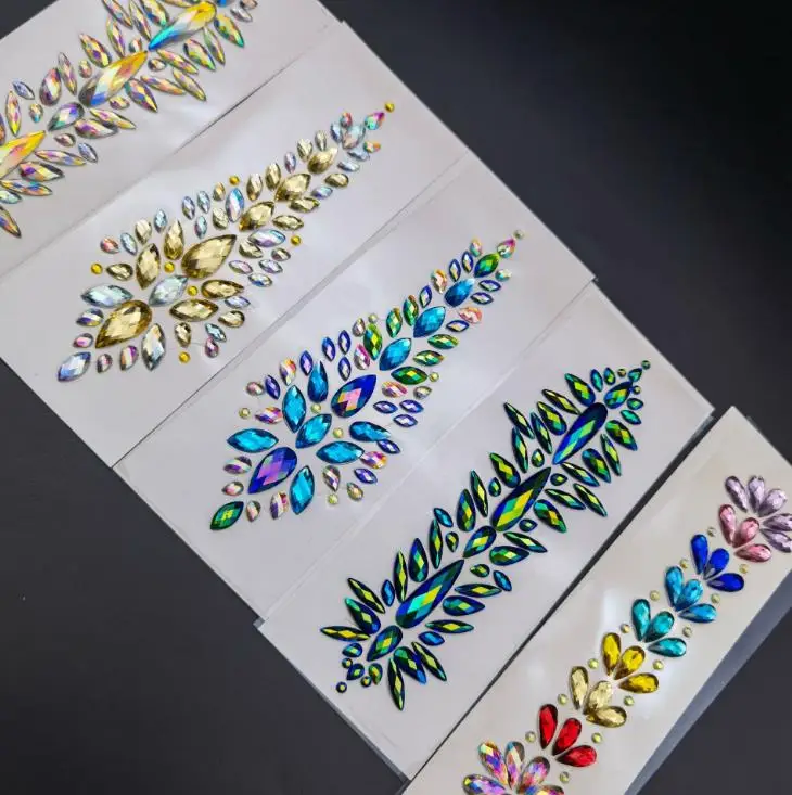 Hair Gems Tattoo Stickers Face Body Jewels Music Party Decoration Eyes Mermaid Rhinestone Glitter Sheet Self Adhesive 50pcs/lot
Hair Gems Tattoo Stickers Face Body Jewels Music Party Decoration Eyes Mermaid Rhinestone Glitter Sheet Self Adhesive 50pcs/lot