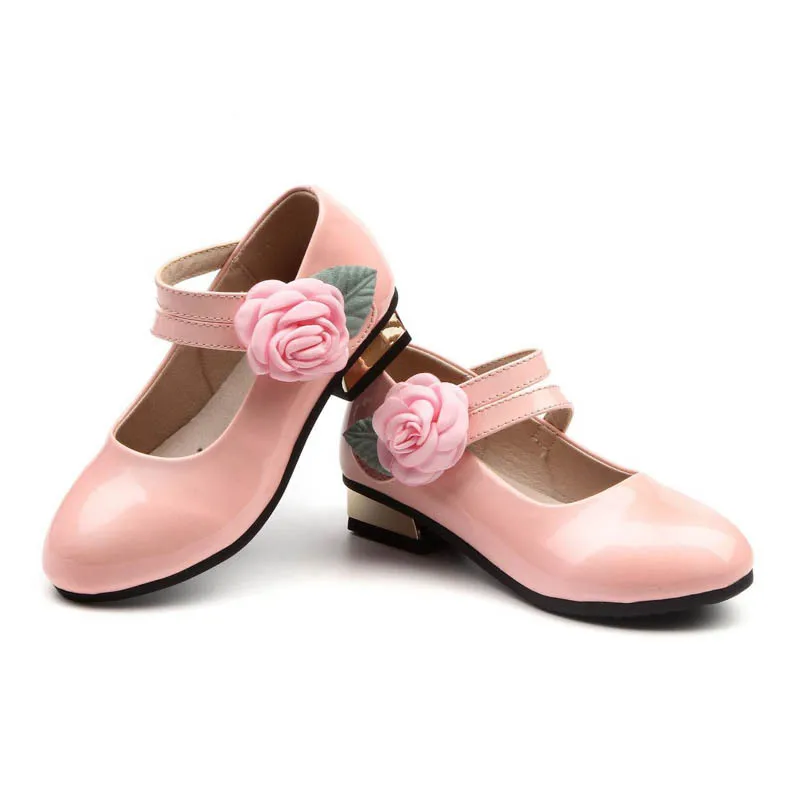 Children Fashion Flower Girls Pink Leather Shoes With Heels Princess Dance Party Wedding Kids Shoes 3 4 5 6 7 8 9 10 11 12 Years
Children Fashion Flower Girls Pink Leather Shoes With Heels Princess Dance Party Wedding Kids Shoes 3 4 5 6 7 8 9 10 11 12 Years