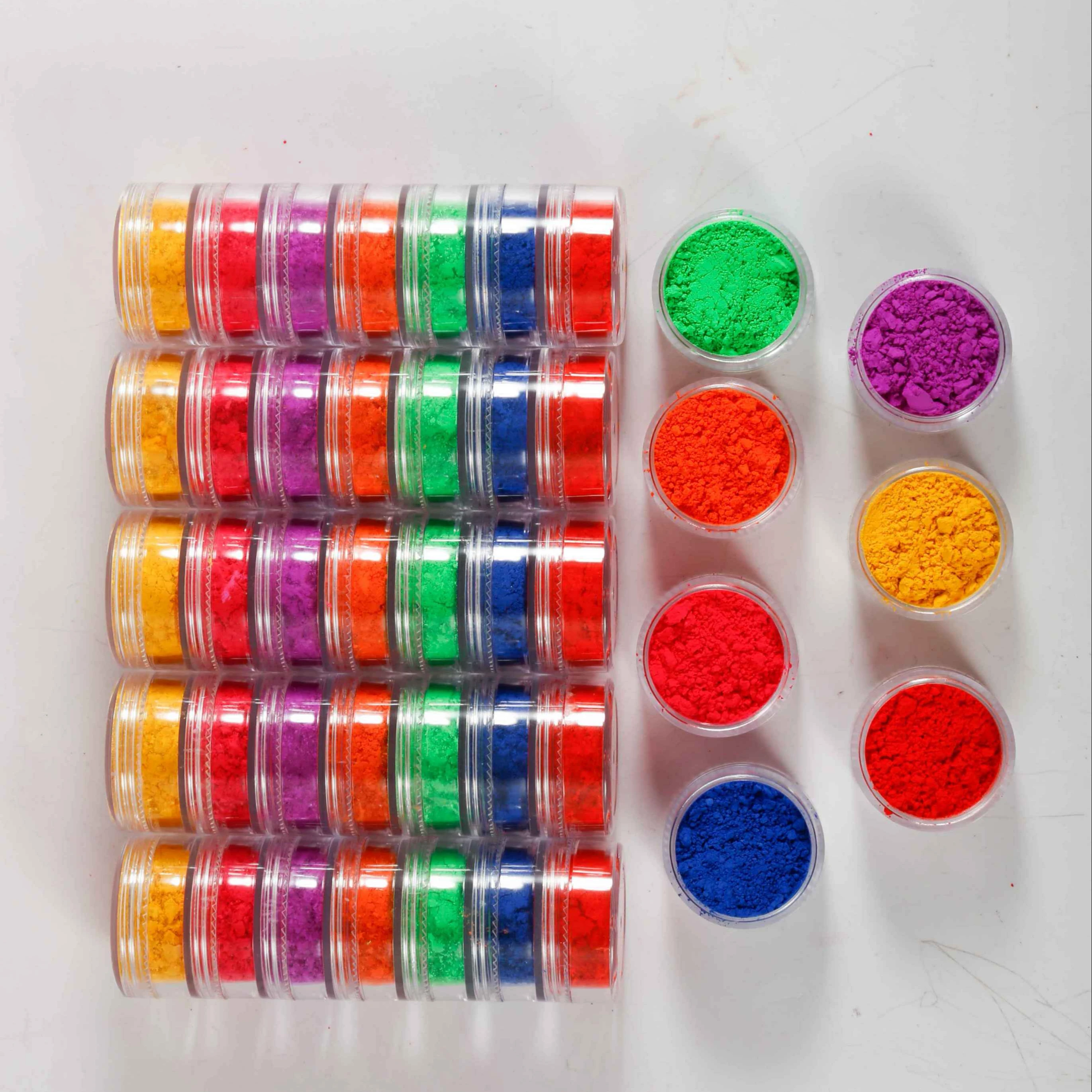 Wholesale 7 Mixed Colors Neon Powder Eyeshadow Spangle Nail Powder Cosmetics Set MakeUp Shimmer Shining Customized private logo
Wholesale 7 Mixed Colors Neon Powder Eyeshadow Spangle Nail Powder Cosmetics Set MakeUp Shimmer Shining Customized private logo