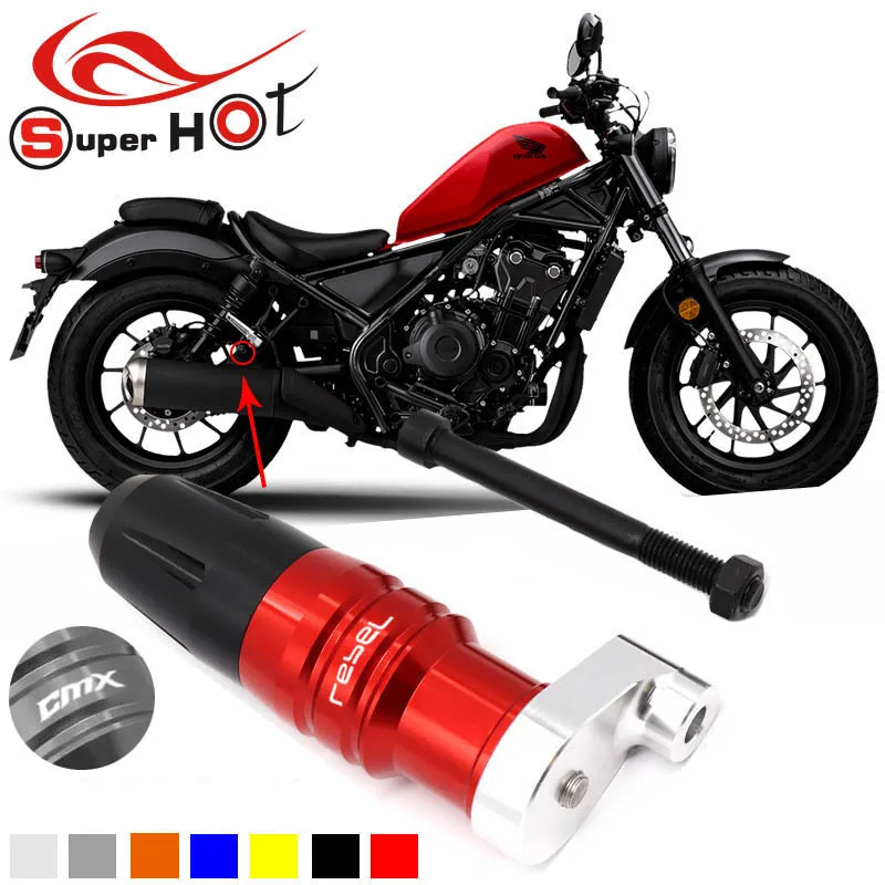For Honda Rebel 500 CMX500 cmx 500 Motorcycle accessories CNC Faliing Protection Exhaust Slider Crash Pad Slider
For Honda Rebel 500 CMX500 cmx 500 Motorcycle accessories CNC Faliing Protection Exhaust Slider Crash Pad Slider