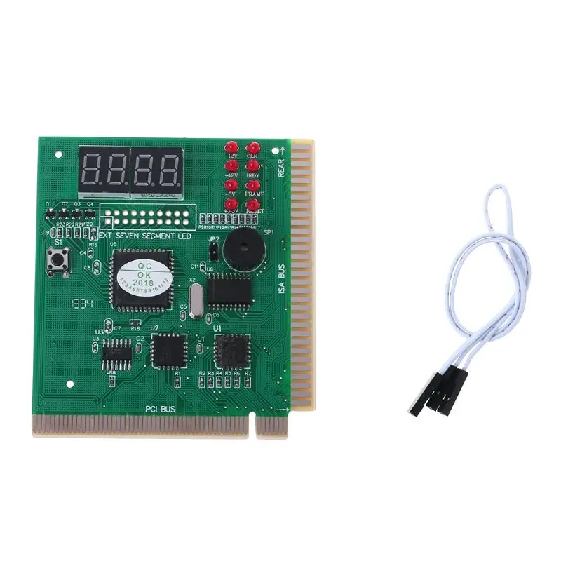 For 4Digit PC Computer Diagnostic Card Motherboard Mainboard POST Tester PCI ISA Dropship
For 4Digit PC Computer Diagnostic Card Motherboard Mainboard POST Tester PCI ISA Dropship