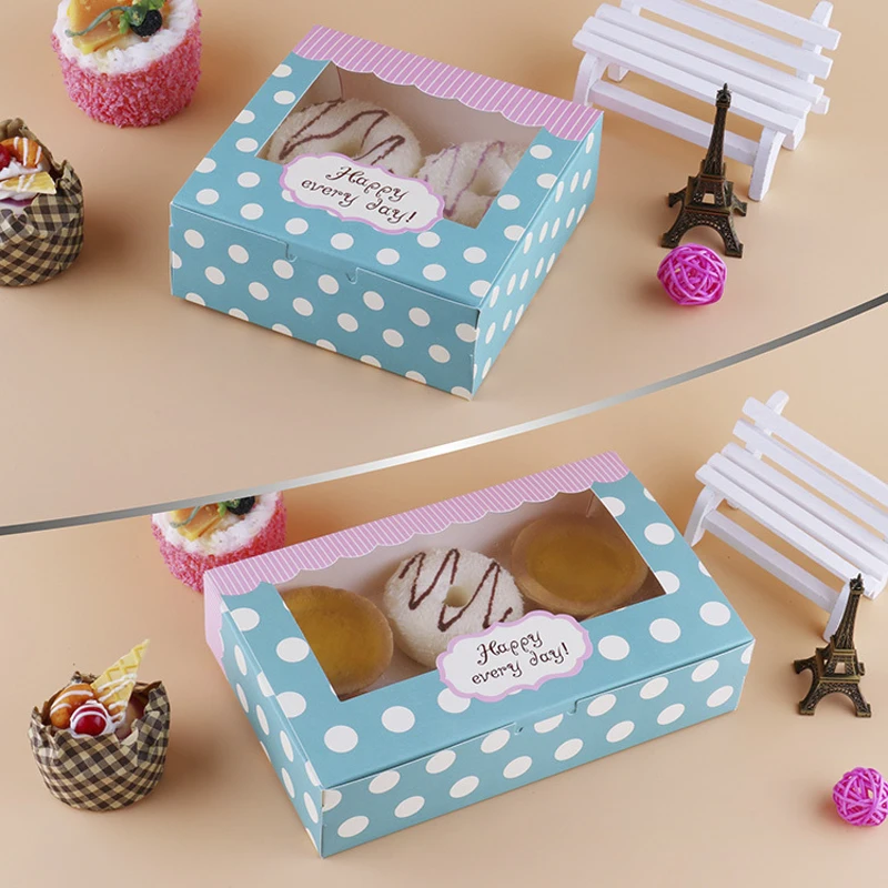 12pcs Gift Box Packaging Wedding Favor Paper Cake Bag Cookie Candy Handmade Cupcake Birthday Party Present Boxes With Window Dot
12pcs Gift Box Packaging Wedding Favor Paper Cake Bag Cookie Candy Handmade Cupcake Birthday Party Present Boxes With Window Dot