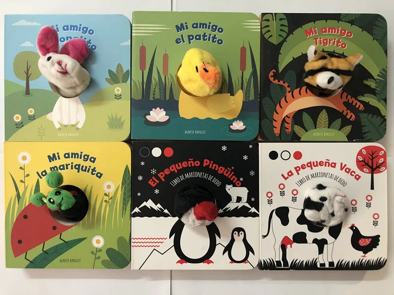 Random 2 Books Parent Child Kids Toddler Baby Spanish Book Early Education Enlightenment Cute 3D Cardboard Libros Book Age 0-3
Random 2 Books Parent Child Kids Toddler Baby Spanish Book Early Education Enlightenment Cute 3D Cardboard Libros Book Age 0-3