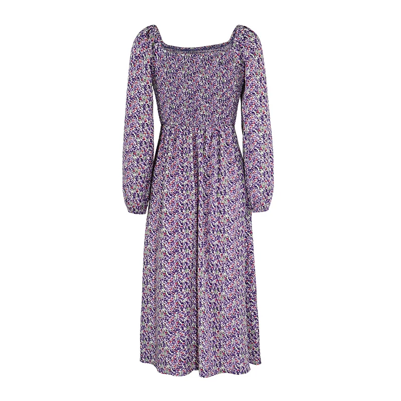 Women's Long Sleeve Tie Neck Floral Print Boho Dresses Casual Loose Swing Midi Dress Autumn
Women's Long Sleeve Tie Neck Floral Print Boho Dresses Casual Loose Swing Midi Dress Autumn