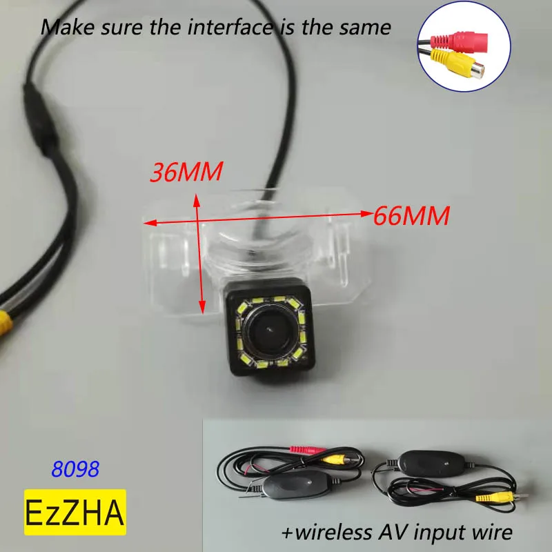 EzZHA 4 8 12led lighFor Honda Civic 2006 ~ 2011 Reversing Camera Car Back up Parking Camera Rear View Camera HD CCD Night Vision
EzZHA 4 8 12led lighFor Honda Civic 2006 ~ 2011 Reversing Camera Car Back up Parking Camera Rear View Camera HD CCD Night Vision