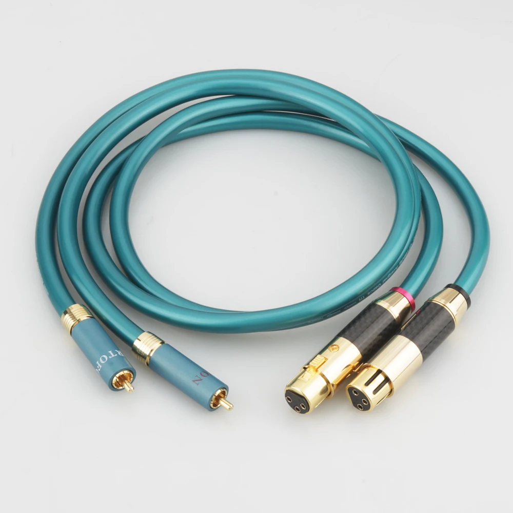 1 pair Ortofon Hifi XLR Male Female to RCA Male Cable High Purity OCC Hifi 2 Rca to 2 Xlr Cable
1 pair Ortofon Hifi XLR Male Female to RCA Male Cable High Purity OCC Hifi 2 Rca to 2 Xlr Cable