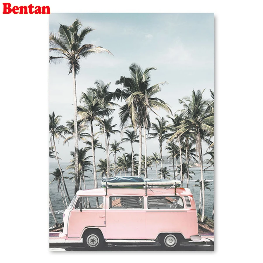 Ocean landscape full drill round square Diamond Embroidery nordic beach pink bus 5d Diy diamond painting kits Diamond Mosaic
Ocean landscape full drill round square Diamond Embroidery nordic beach pink bus 5d Diy diamond painting kits Diamond Mosaic